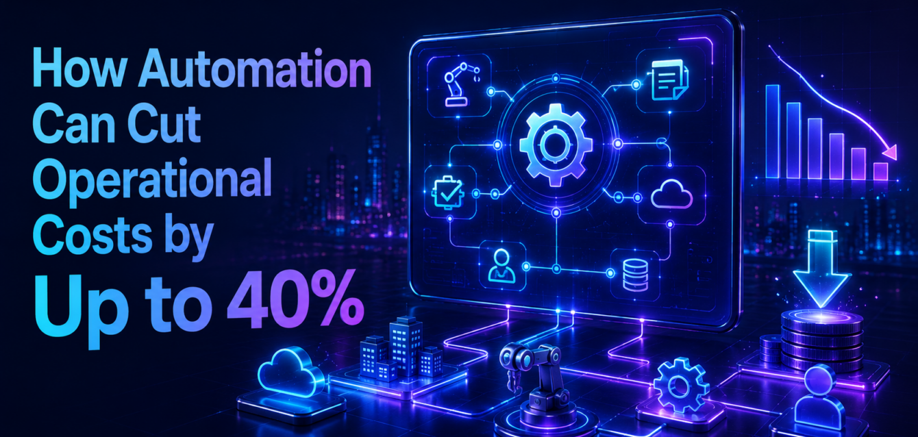 How Automation Can Cut Operational Costs by Up to 40% How Automation Can Cut Operational Costs by Up to 40%